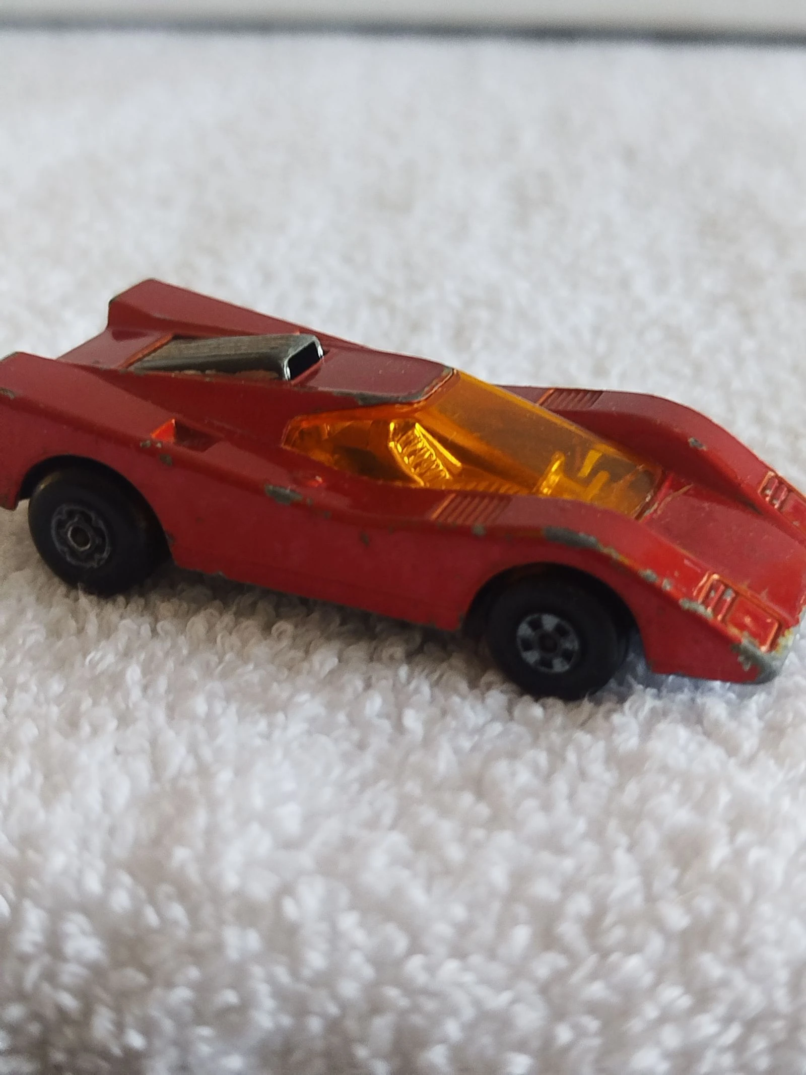 Matchbox Lesney Superfast No 7 Hairy Hustler rojo 1971 – photo 3